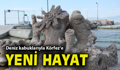 İzmir’de Atık Kabuklardan Yapay Resif Projesi