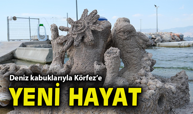 İzmir’de Atık Kabuklardan Yapay Resif Projesi
