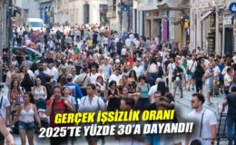 2025’te İşsizlik Oranı %8,3, Gençte %15,3!