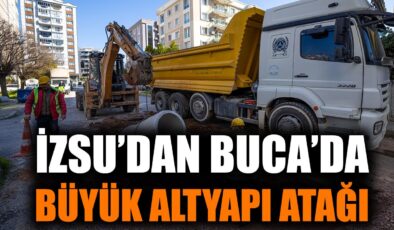 Buca’da Yağmur Suyu Yatırımları Hızla Devam Ediyor!