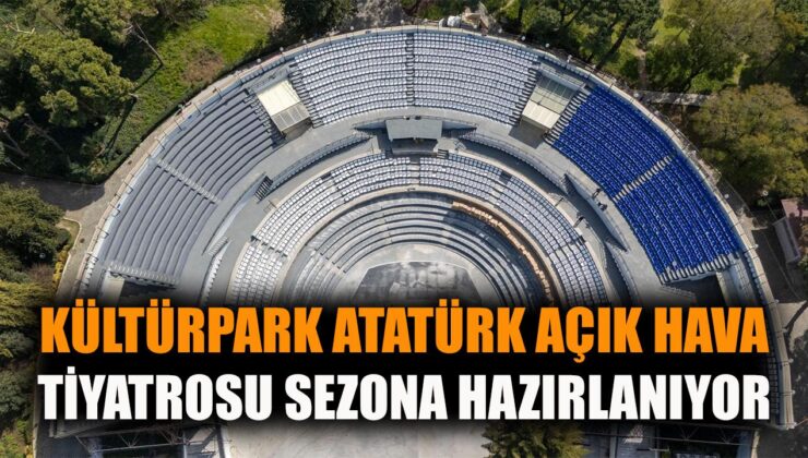 Kültürpark’ta Tiyatro Yenileme Çalışmaları Başladı!