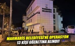 Marmaris’te Rüşvet Operasyonu: Üç Gözaltı!