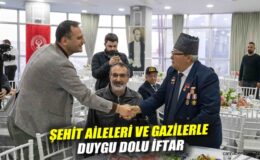 Bornova’da Şehit Ailelerine Anlamlı İftar