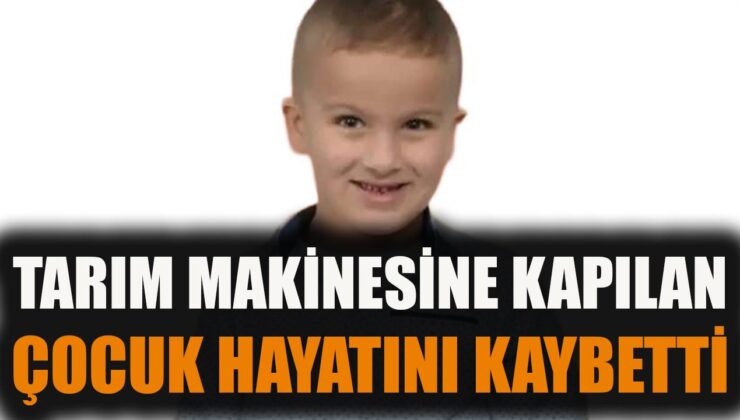 Traktör Kazasında 11 Yaşındaki Çocuk Hayatını Kaybetti
