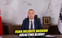 Uşak Belediye Başkanı Yalım’a Rüşvet Soruşturması!