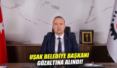 Uşak Belediye Başkanı Yalım’a Rüşvet Soruşturması!