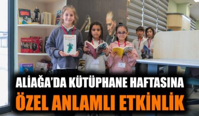 Aliağa’da Aziz Sancar Kütüphanesi Öğrencileri Ağırladı