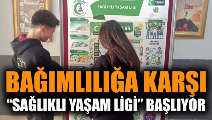 Gençler İçin Sağlıklı Yaşam Projesi Başlıyor!