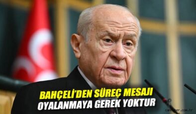 Bahçeli: MHP, Geleceği İnşa Eden Bir İrade!