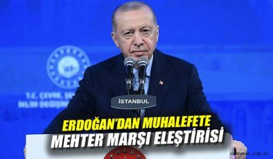 Erdoğan, CHP’ye Mehter Marşı Tepkisi Gösterdi!
