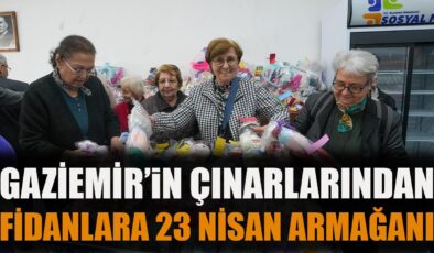 63 Yaş Üstü, Geri Dönüşümle Çocuklara Neşe Taşıyor