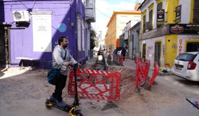 Alsancak’ta Altyapı Çalışmaları Esnafı Zorluyor!