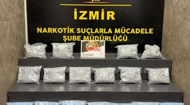 İzmir’de Uyuşturucu Operasyonu: 101 Bin Hap Ele Geçirildi!