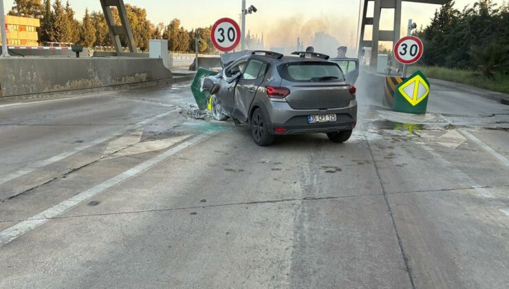 Beton bariyerlere çarpan genç sürücü hayatını kaybetti