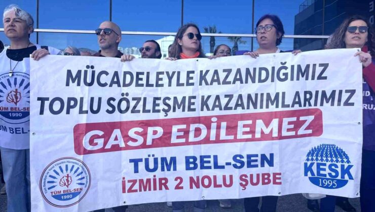 İzmir’de Memurlar İş Bıraktı, TİS Krizi Büyüyor!