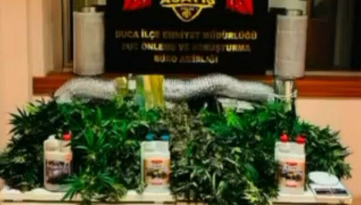 İzmir’de Uyuşturucu Operasyonunda İki Gözaltı!