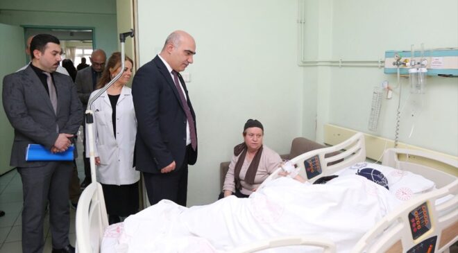 İzmir’de Sağlık Müdürü’nden Hastane İncelemesi