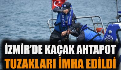 Deniz Polisi Kaçak Tuzakları Topladı!