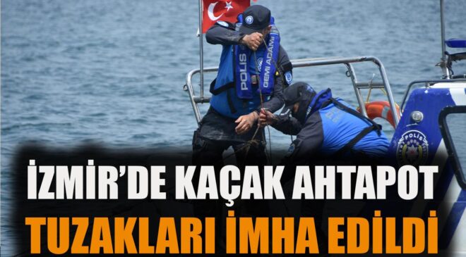 Deniz Polisi Kaçak Tuzakları Topladı!