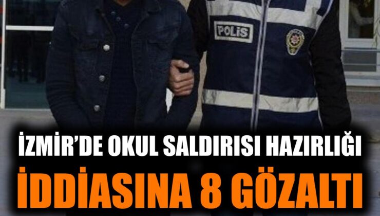 Torbalı’da Okul Saldırısı Hazırlığına Operasyon!