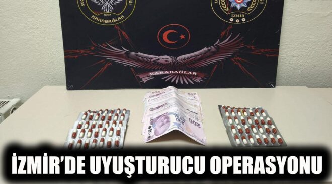 Uyuşturucu Tüccarı İzmir’de Yakalandı!