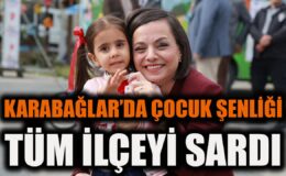 Karabağlar’da Çocuklar Şenlikte Coşkuyla Eğlendi!