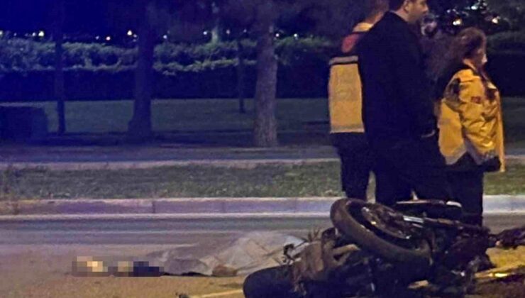 Genç Motosiklet Sürücüsü Kazada Hayatını Kaybetti