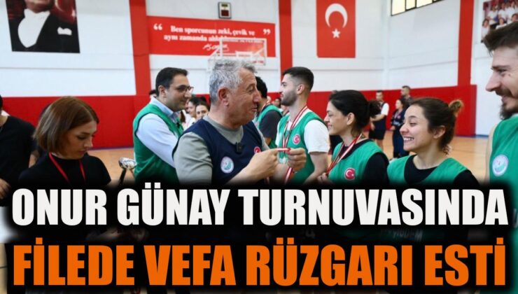 Onur Günay Anısına Coşkulu Voleybol Turnuvası