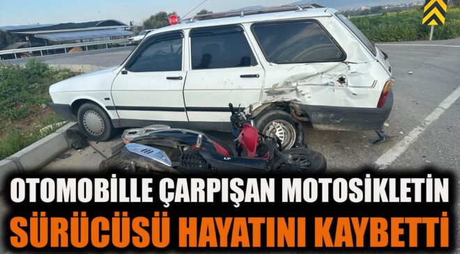 Motosiklet Kazasında Genç Hayatını Kaybetti