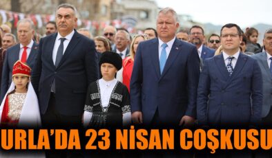 Urla’da 23 Nisan Coşkusu Doyasıya Yaşandı!