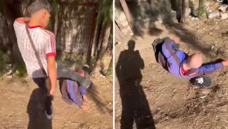 İzmir’de Sokakta Uyuyan Yaşlıya Saldırı Tepki Çekti