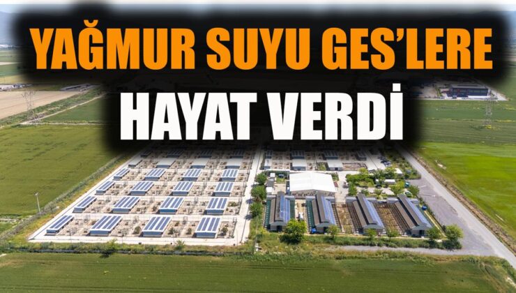 İzmir’de Yağmur Suyu Güneş Panellerini Temizliyor!